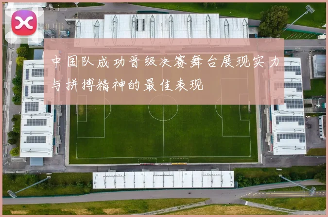 中国队成功晋级决赛舞台展现实力与拼搏精神的最佳表现